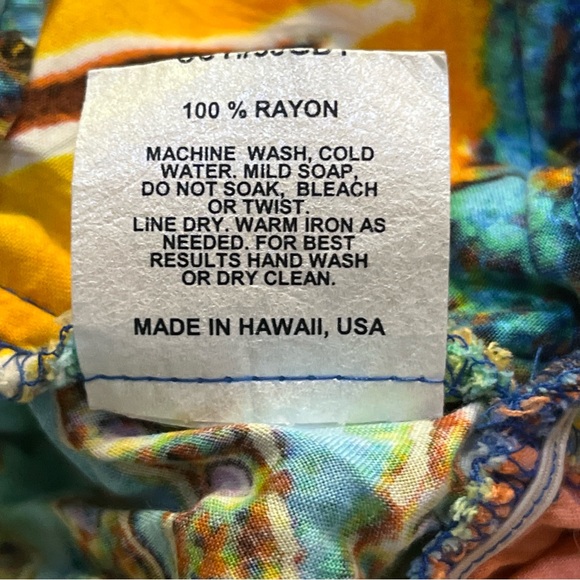 Jams World Dress Alize Empire Waist Sundress W399 orange multicolor XS - Picture 3 of 7